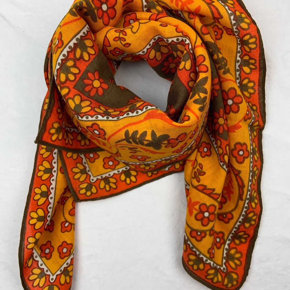 Floral Scarf